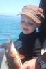 my boy 1st trout